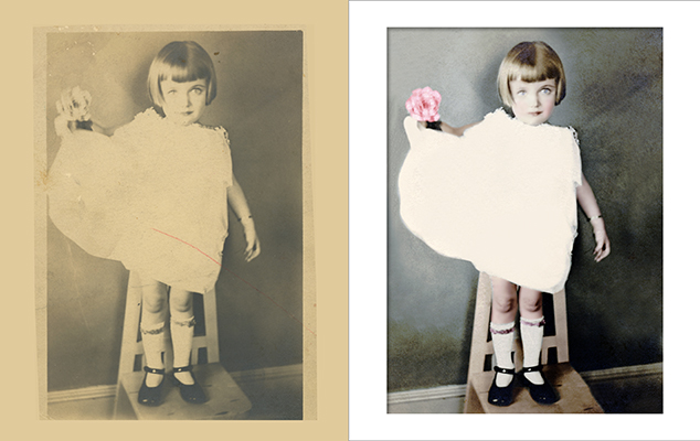 Chattanooga photo restoration vintage portrait