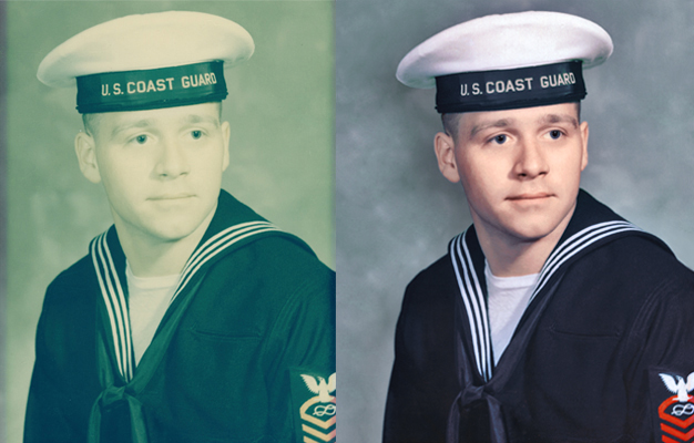 military portrait colorized photo colorization chattanooga photo restoration