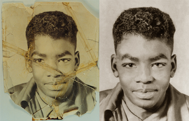 torn ripped photograph chattanooga photo restoration